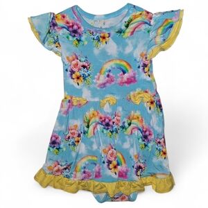 Glimmers Clothing Bamboo Twirl Dress Girls Size 3T